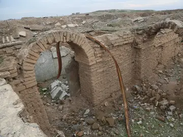 La histórica ciudad de Nimrud, convertida en ruinas La histórica ciudad de Nimrud, convertida en ruinas