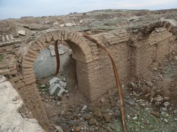 La histórica ciudad de Nimrud, convertida en ruinas La histórica ciudad de Nimrud, convertida en ruinas