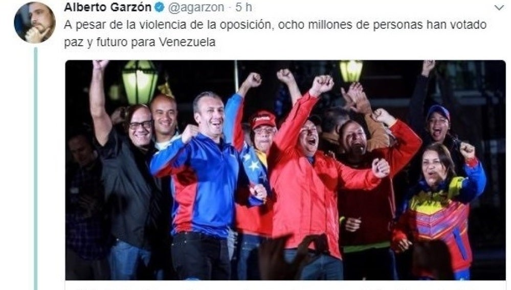 Tuits de Garzón