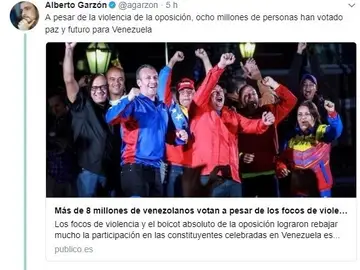 Tuits de Garzón Tuits de Garzón