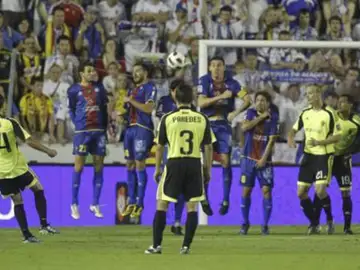 Imagen del Zaragoza-Levante Imagen del Zaragoza-Levante