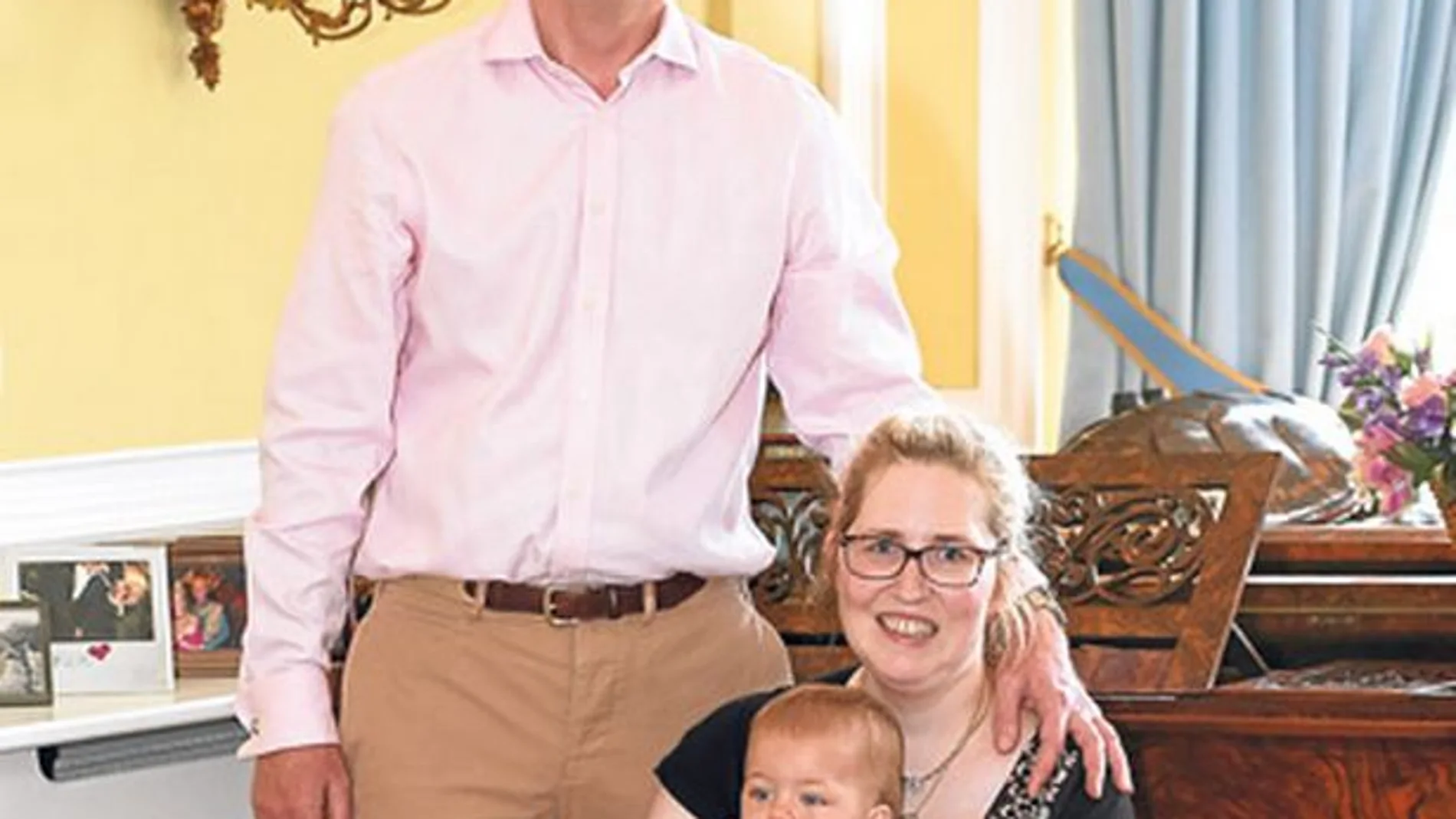 Betarice Way con su familia Betarice Way con su familia