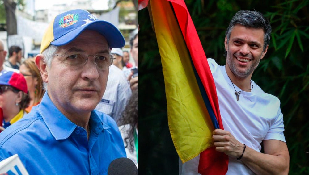 Leopoldo López y Antonio Ledezma