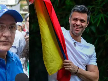 Leopoldo López y Antonio Ledezma Leopoldo López y Antonio Ledezma