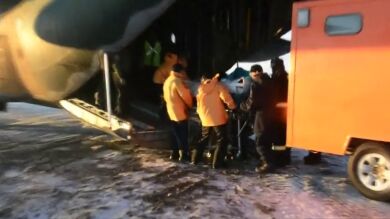 Impresionante rescate de un marine en la Antártida