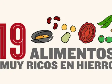 Alimentos ricos en hierro Alimentos ricos en hierro