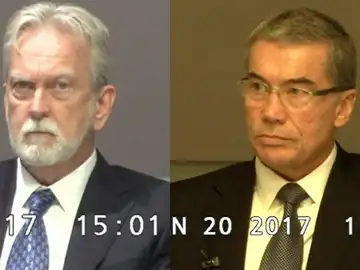 Los acusados James Mitchell y John "Bruce" Jessen acusados de crímenes de guerra Los acusados James Mitchell y John "Bruce" Jessen acusados de crímenes de guerra