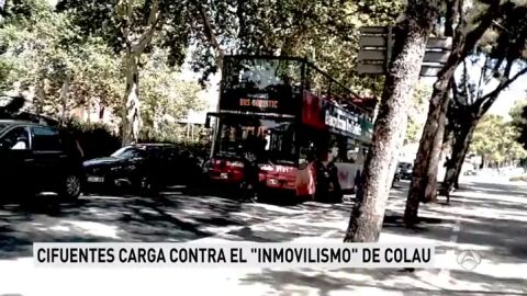 La oposici&oacute;n tacha a Colau de "inmovilista" y exige contundencia ante los actos de turismofobia en Barcelona