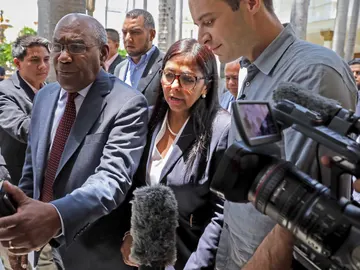 La presidenta de la Asamblea Nacional Constituyente, Delcy Rodríguez La presidenta de la Asamblea Nacional Constituyente, Delcy Rodríguez