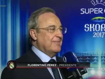 Florentino: "No creo que tenga cabida otro delantero, tenemos muy buenos jugadores" Florentino: "No creo que tenga cabida otro delantero, tenemos muy buenos jugadores"