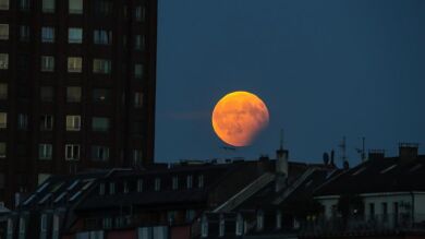 Así se vio el eclipse lunar en todo el mundo