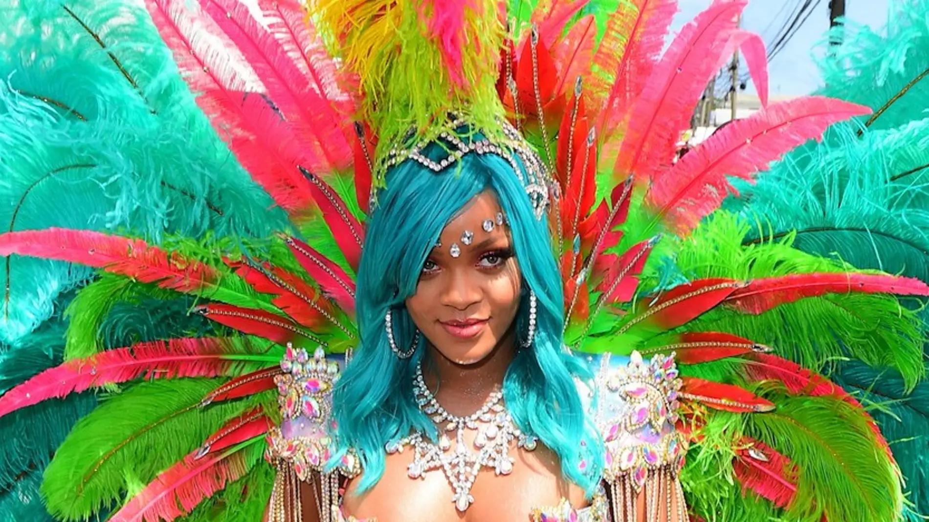 Rihanna en el Crop Over de Barbados 2017