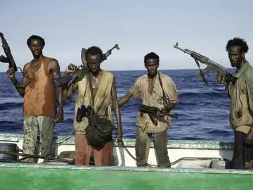 Piratas de la película 'Capitán Phillips' Piratas de la película 'Capitán Phillips'