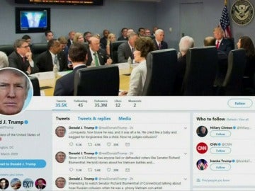 Trump celebra sus 200 días como presidente de EEUU asegurando que su popularidad está tan al alza como sus logros