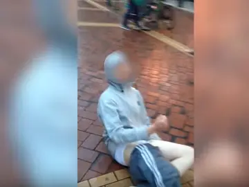 El joven que consumió la droga zombi El joven que consumió la droga zombi
