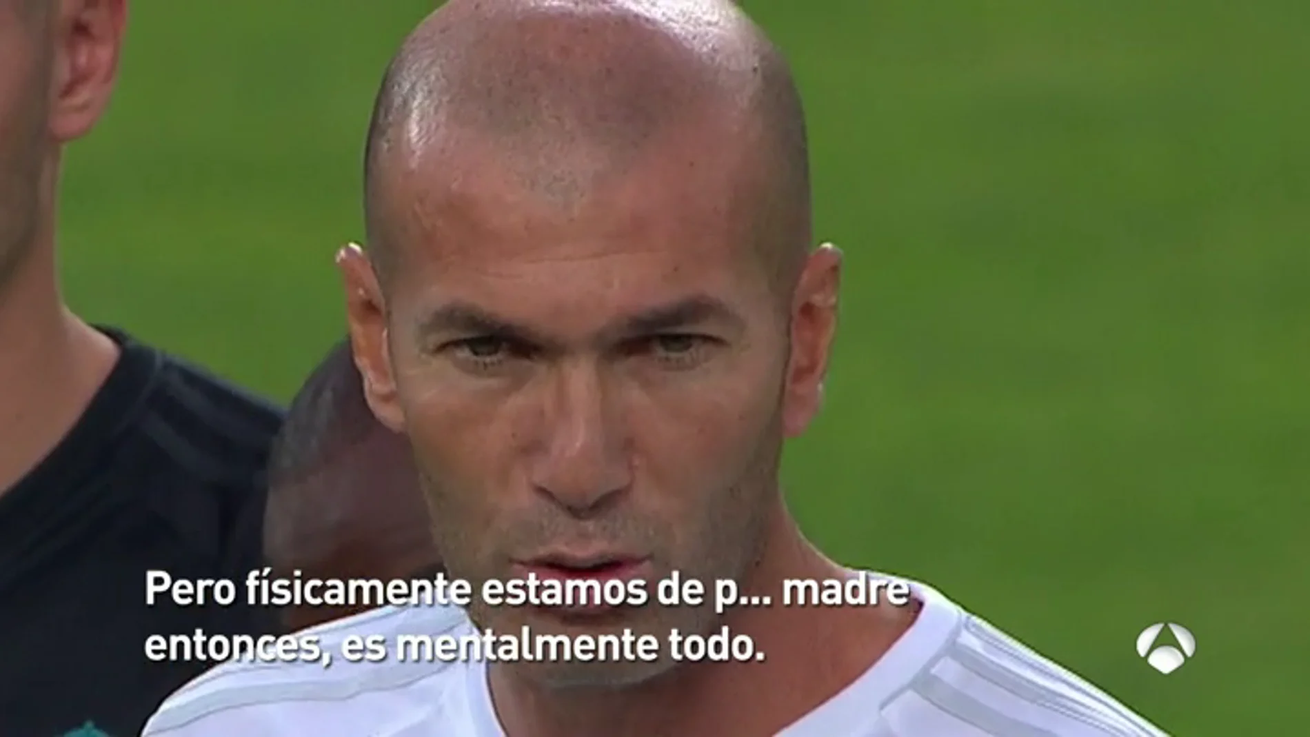 El mensaje de Zidane a sus jugadores antes de la final de la Supercopa de Europa
