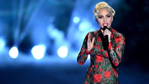 Lady Gaga en el desfile de Victoria's Secret