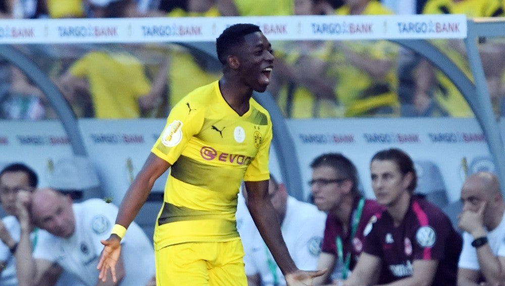 Dembelé, jugador del Borussia Dortmund