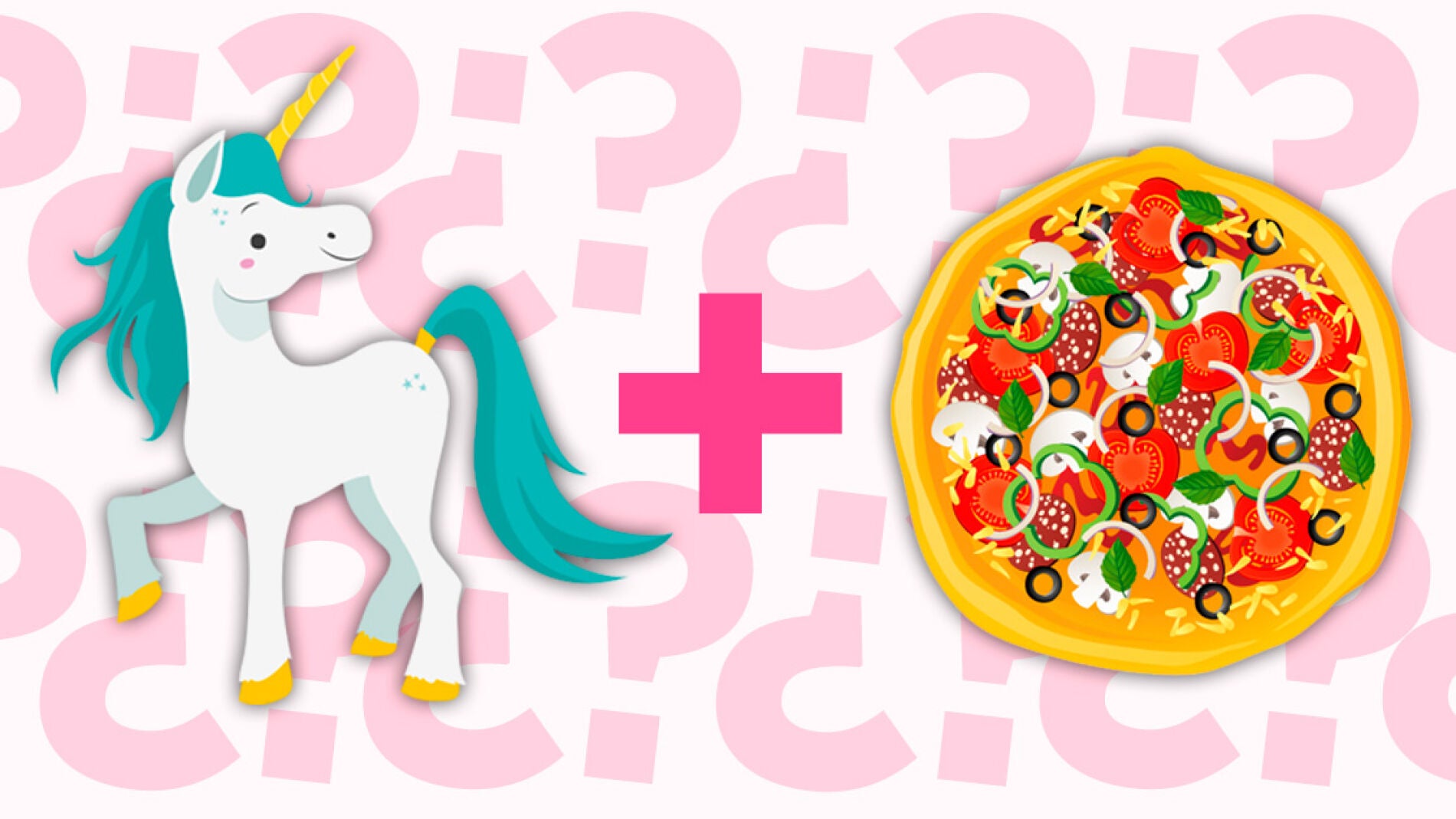 Pizza de unicornio