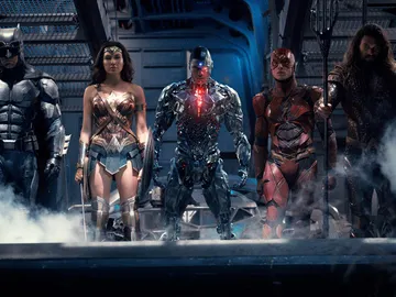 La liga de la justicia unida para derrotar a Steppenwolf La liga de la justicia unida para derrotar a Steppenwolf