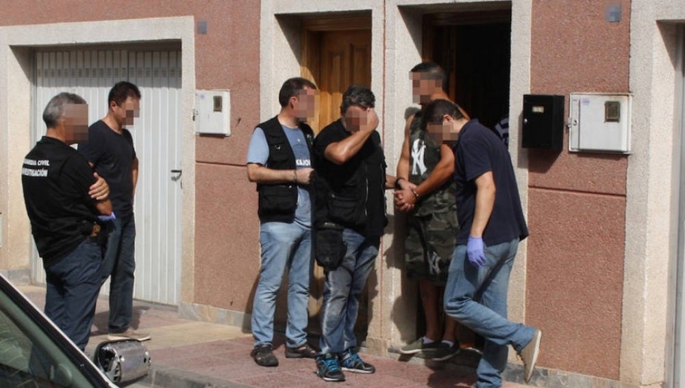 Detención en las Torres de Cotillas