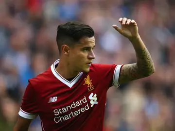 Philippe Coutinho, en un partido con el Liverpool Philippe Coutinho, en un partido con el Liverpool