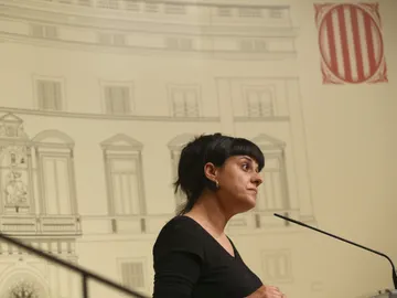 Anna Gabriel portavoz parlamentaria de la CUP Anna Gabriel portavoz parlamentaria de la CUP