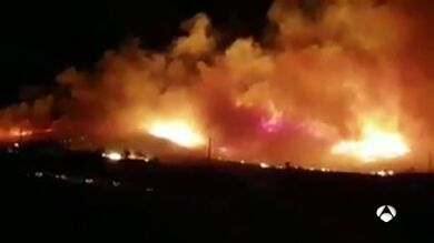 Se reduce a nivel uno de alerta el incendio de Cañamares (Cuenca) tras quemar 185 hectáreas 