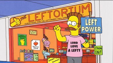 Día de los Zurdos: Así es el gran homenaje de Ned Flanders y 'Los Simpson'