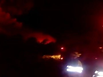 La Unidad Militar de Emergencias llega al incendio de Cañamares, en Cuenca