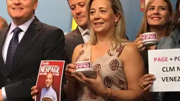 Protestas por el acuerdo con Podemos Protestas por el acuerdo con Podemos