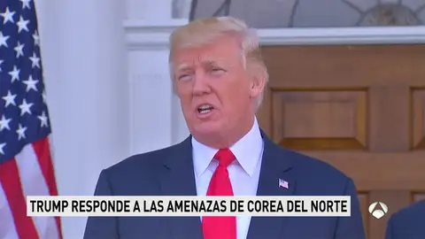 Trump asegura que en Corea del Norte "deberían estar muy muy nerviosos" si actúan contra EEUU Trump asegura que en Corea del Norte "deberían estar muy muy nerviosos" si actúan contra EEUU