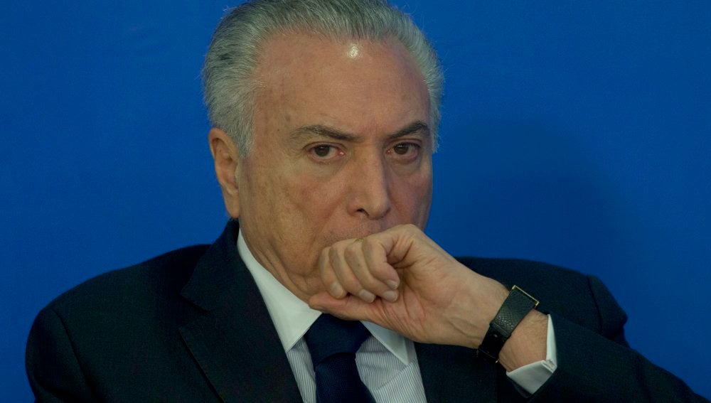 Michel Temer, presidente del país carioca