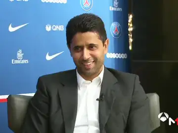 El jeque del PSG, Nasser Ghanim Al-Khelaïfi El jeque del PSG, Nasser Ghanim Al-Khelaïfi