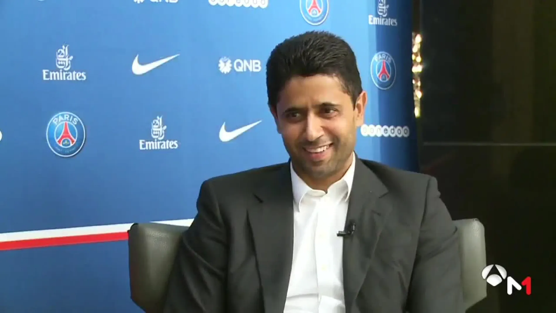 El jeque del PSG, Nasser Ghanim Al-Khelaïfi El jeque del PSG, Nasser Ghanim Al-Khelaïfi