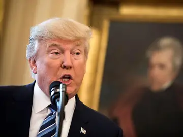 El presidente estadounidense, Donald Trump El presidente estadounidense, Donald Trump
