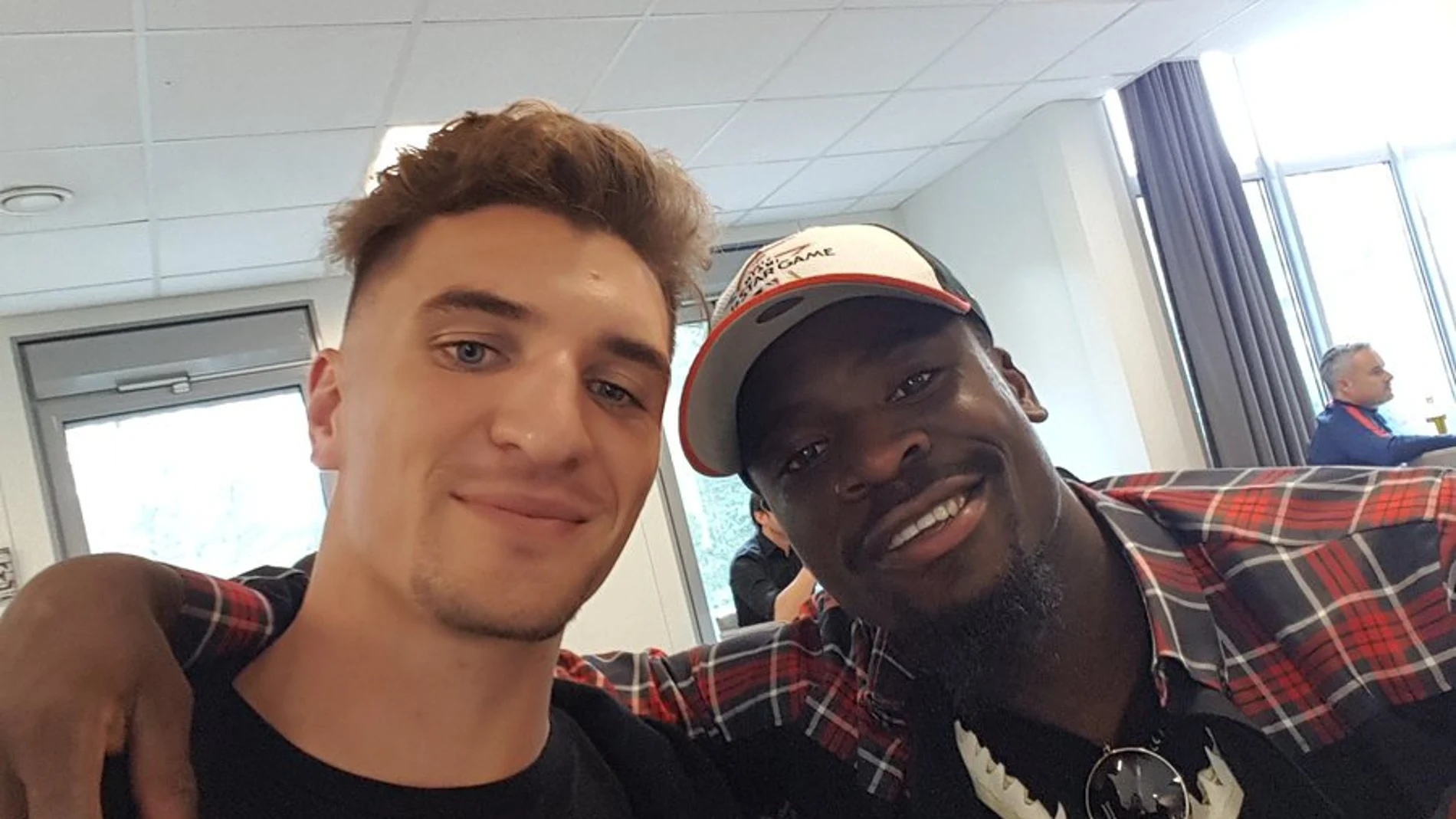 Fotografía de Meunier y Aurier Fotografía de Meunier y Aurier