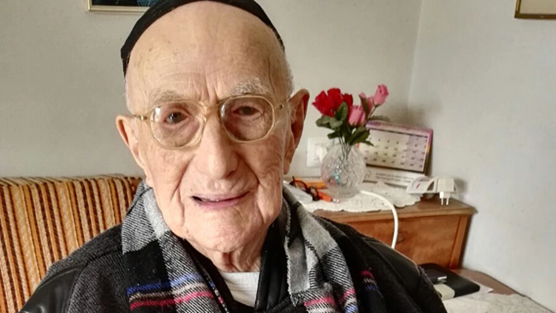 Yisrael Kristal, el hombre más longevo del mundo Yisrael Kristal, el hombre más longevo del mundo