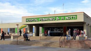 Hospital Pedi&aacute;trico Dr. H. Notti en Mendoza, Argentina