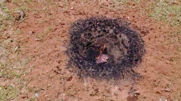 Presunto meteorito encontrado por un estadounidense en su jardín