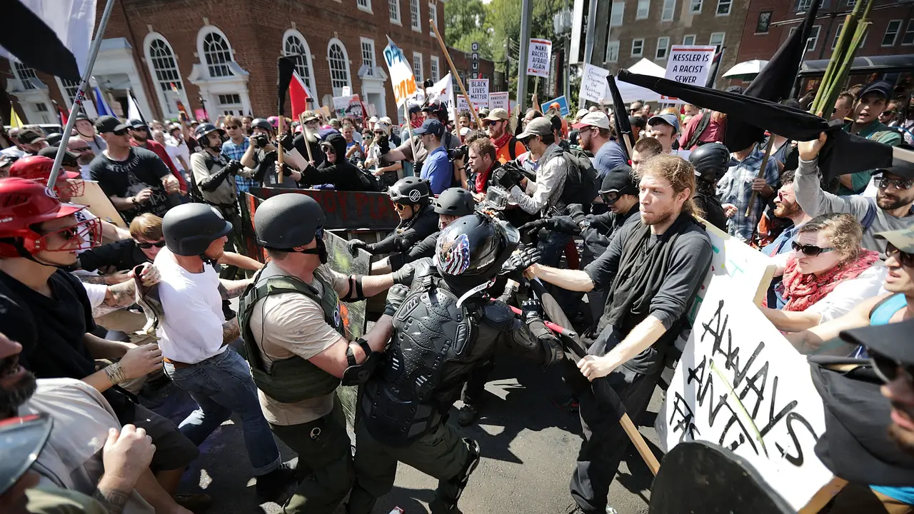 Altercados en Charlottesville, Estados Unidos
