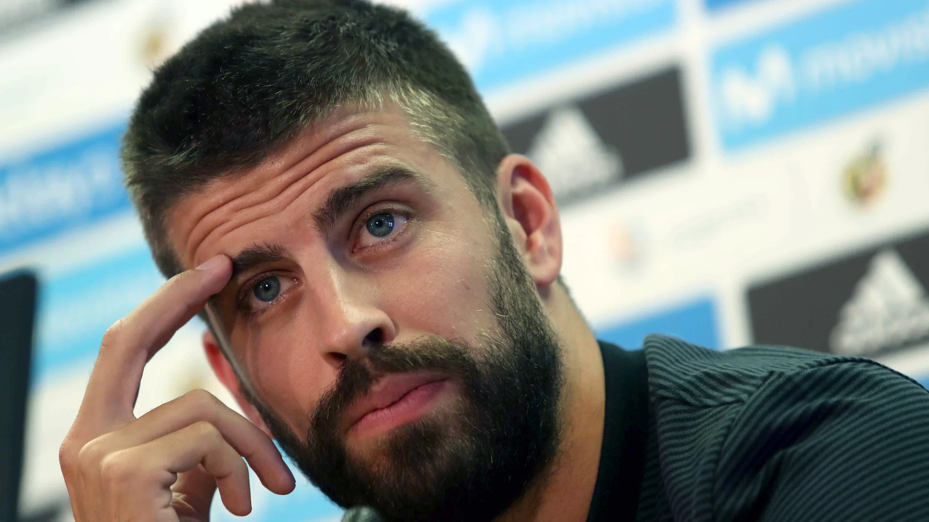 Gerard Piqué, en rueda de prensa Gerard Piqué, en rueda de prensa