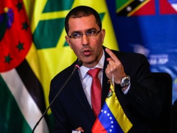 El ministro de Relaciones Exteriores de Venezuela, Jorge Arreaza