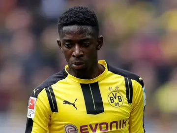 Dembélé durante un partido Dembélé durante un partido