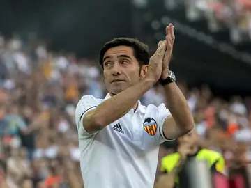 Marcelino García Toral, entrenador del Valencia CF Marcelino García Toral, entrenador del Valencia CF