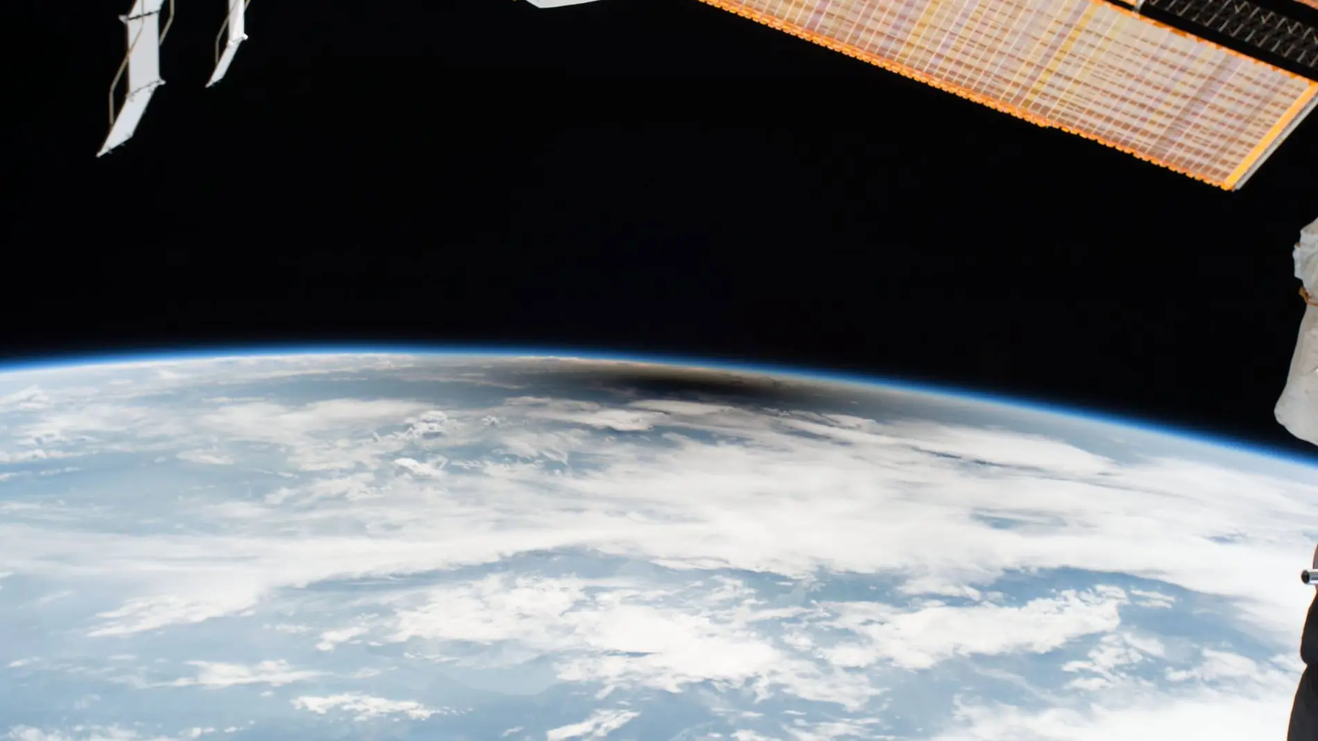 Imagen captada desde la Estación Espacial Internacional Imagen captada desde la Estación Espacial Internacional