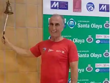 Antonio Sánchez Mondejar, durante un campeonato Antonio Sánchez Mondejar, durante un campeonato