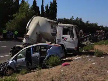 Tres fallecidos en el accidente múltiple en Sa Pobla (Mallorca) Tres fallecidos en el accidente múltiple en Sa Pobla (Mallorca)