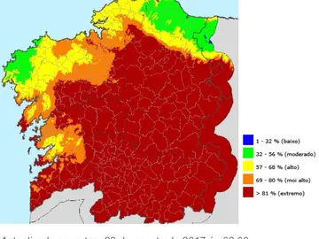 Galicia registra varios fuegos en 24 horas que queman cerca de 200 hectáreas Galicia registra varios fuegos en 24 horas que queman cerca de 200 hectáreas