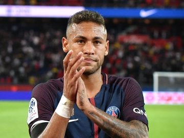 Neymar con el PSG 